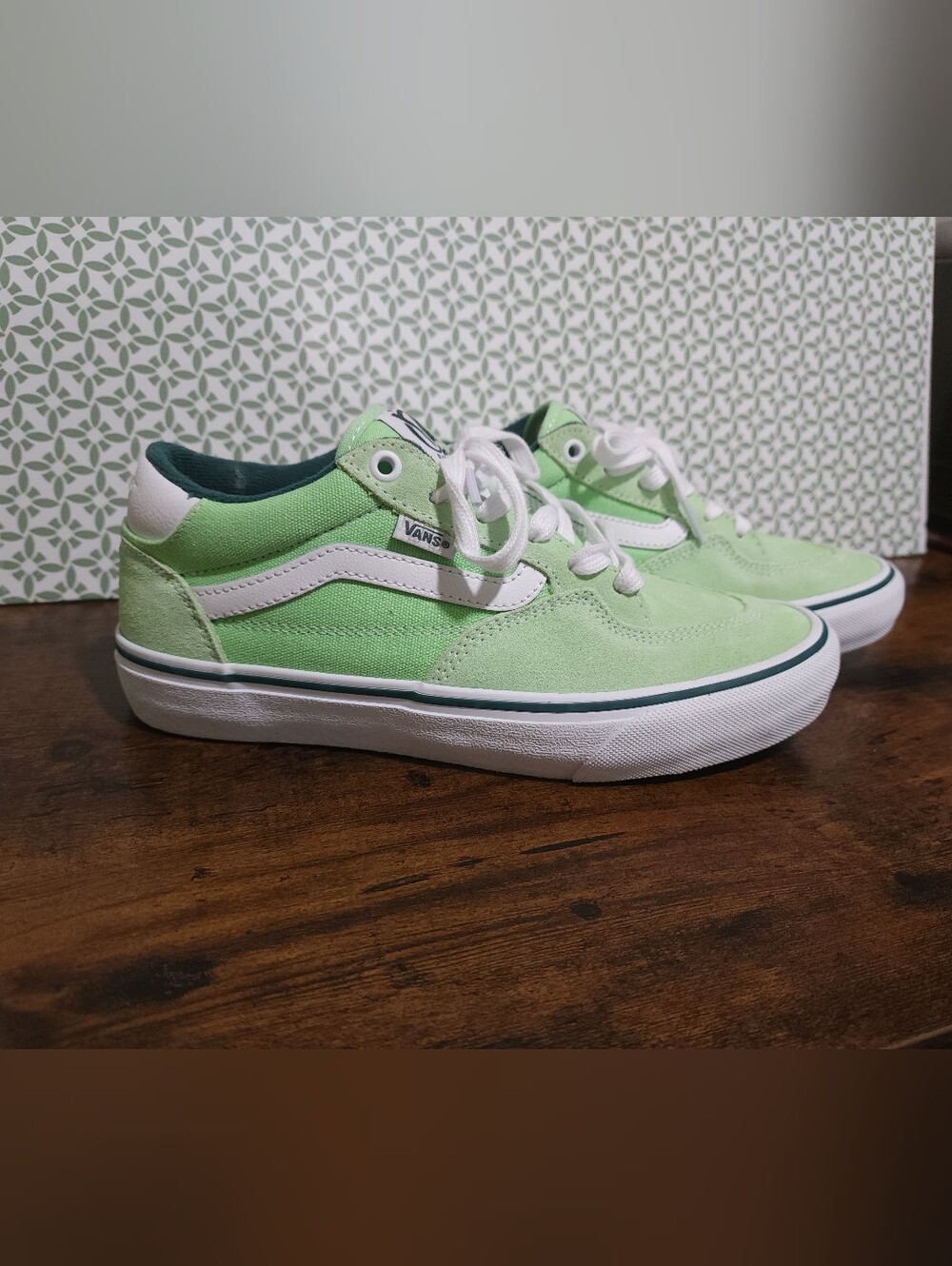 Mens VANS SKATE ROWAN MINT Vans - Size 7